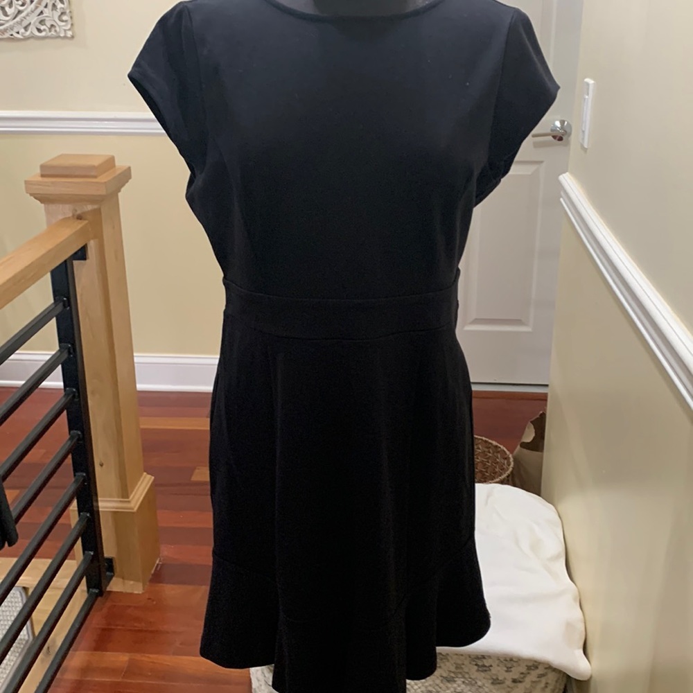 NWT Loft black dress size 12P